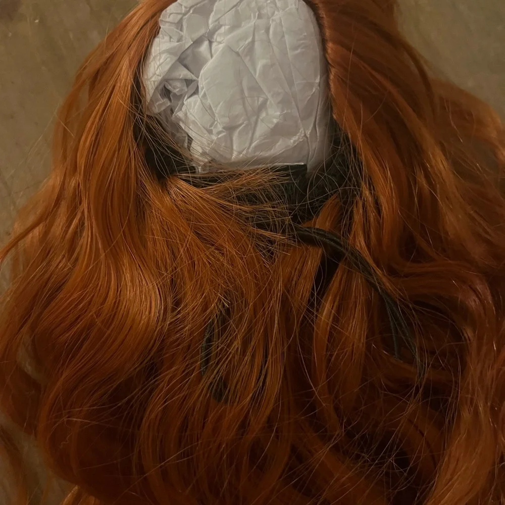 Fiery Auburn Hair Extensions‎